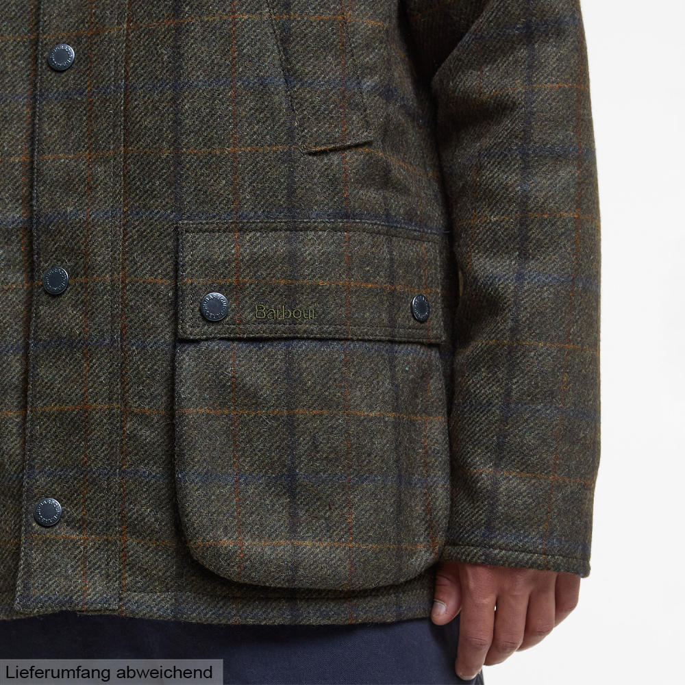 Barbour »Bedale« Men's Check Wool Jacket | brown | M | 827360/M